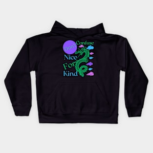 Nice Is Not Kind Kids Hoodie